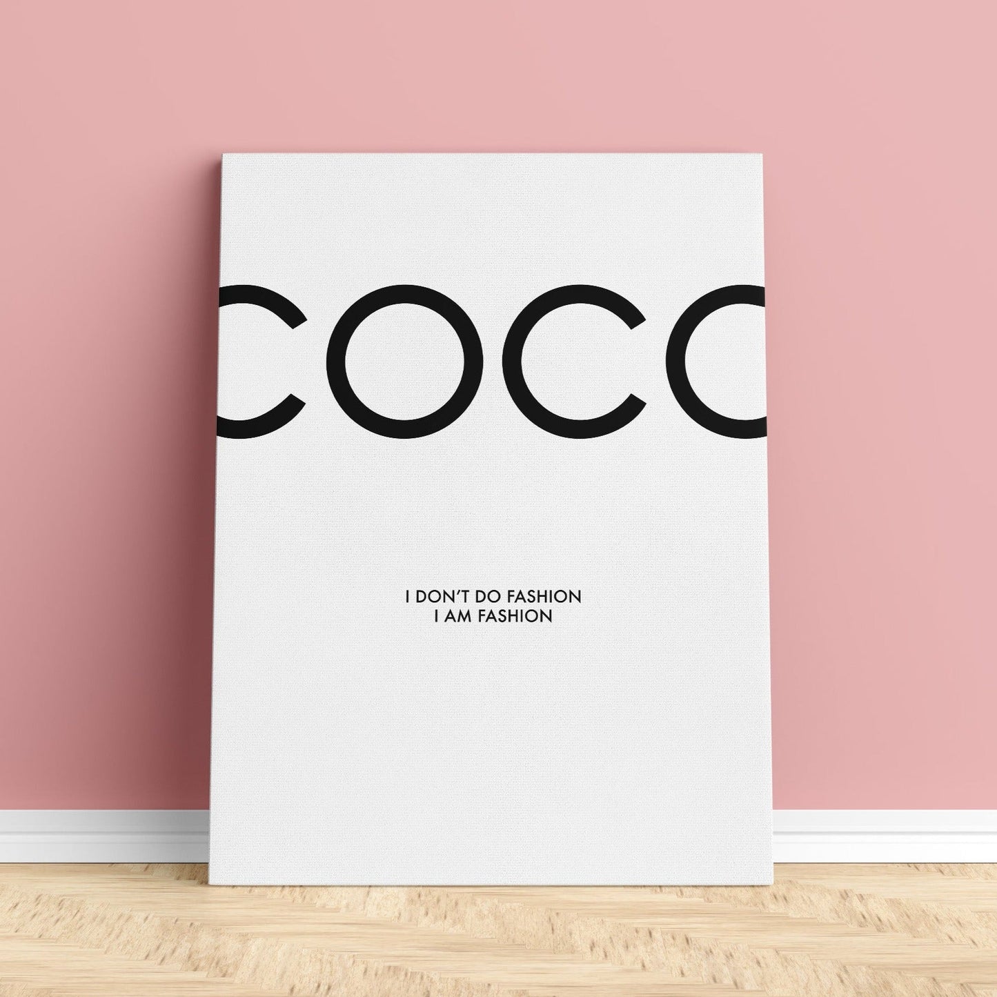 I am Fashion Canvas Print