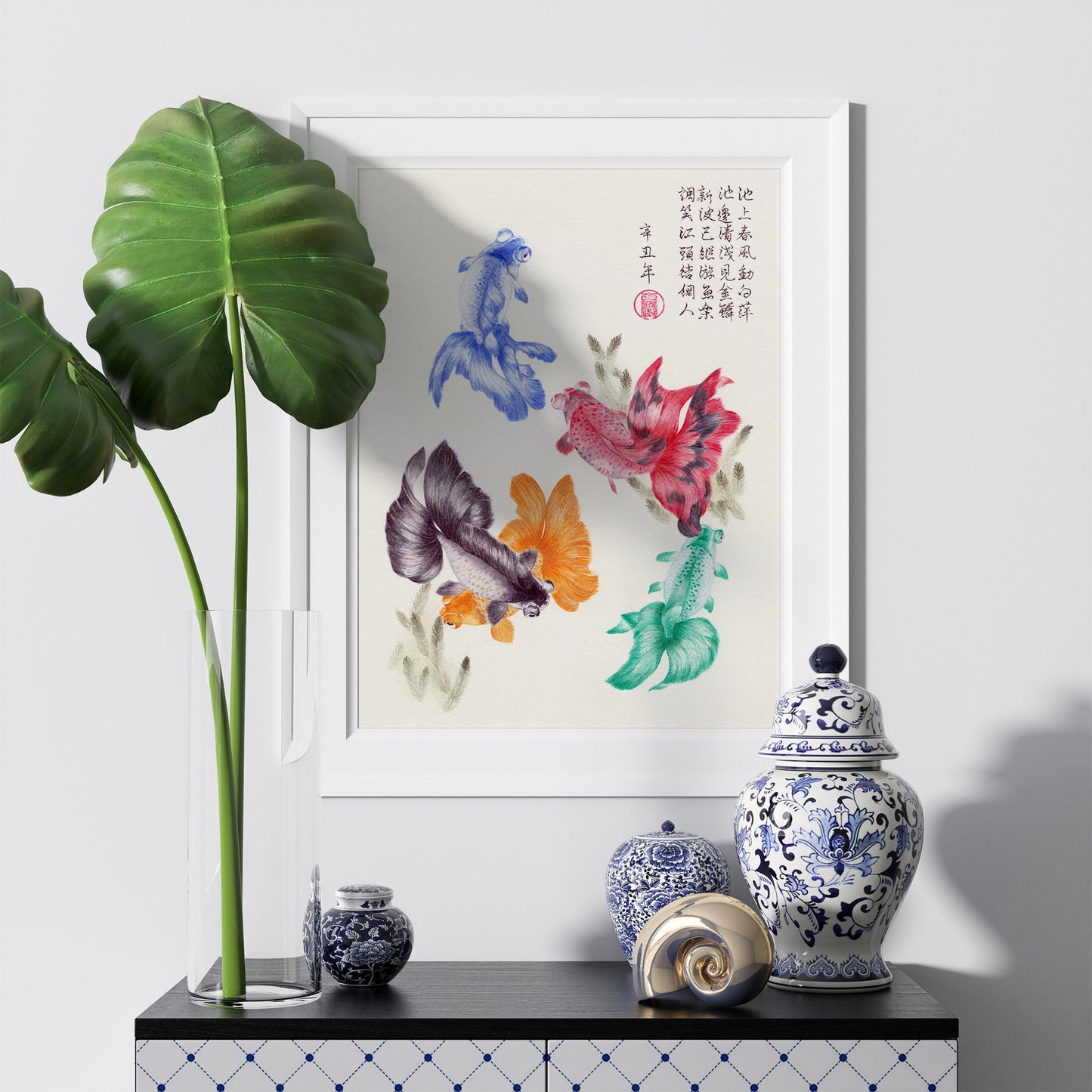 Oriental art print