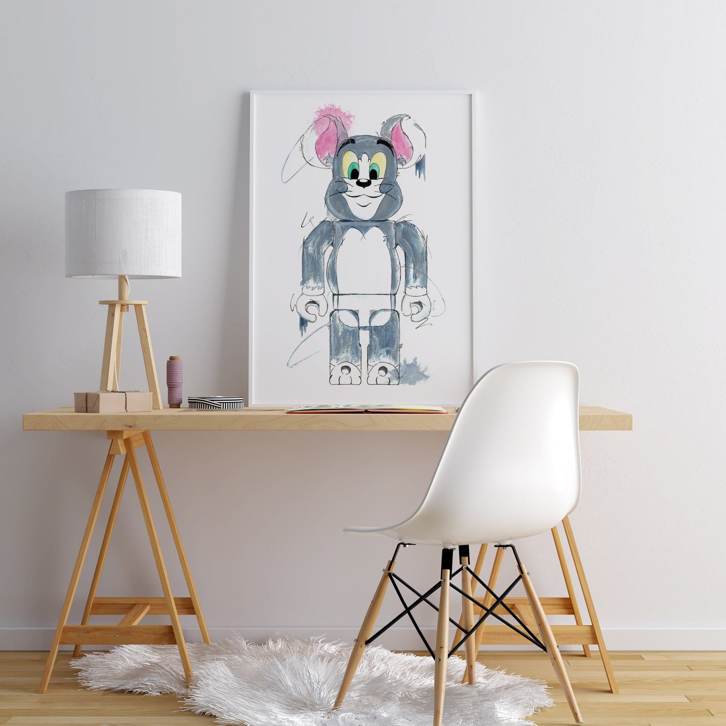 Tom & Jerry pop art print