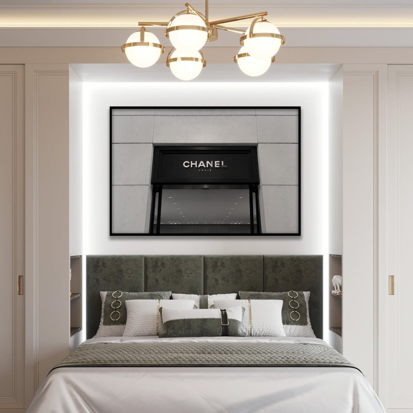 Chanel store poster