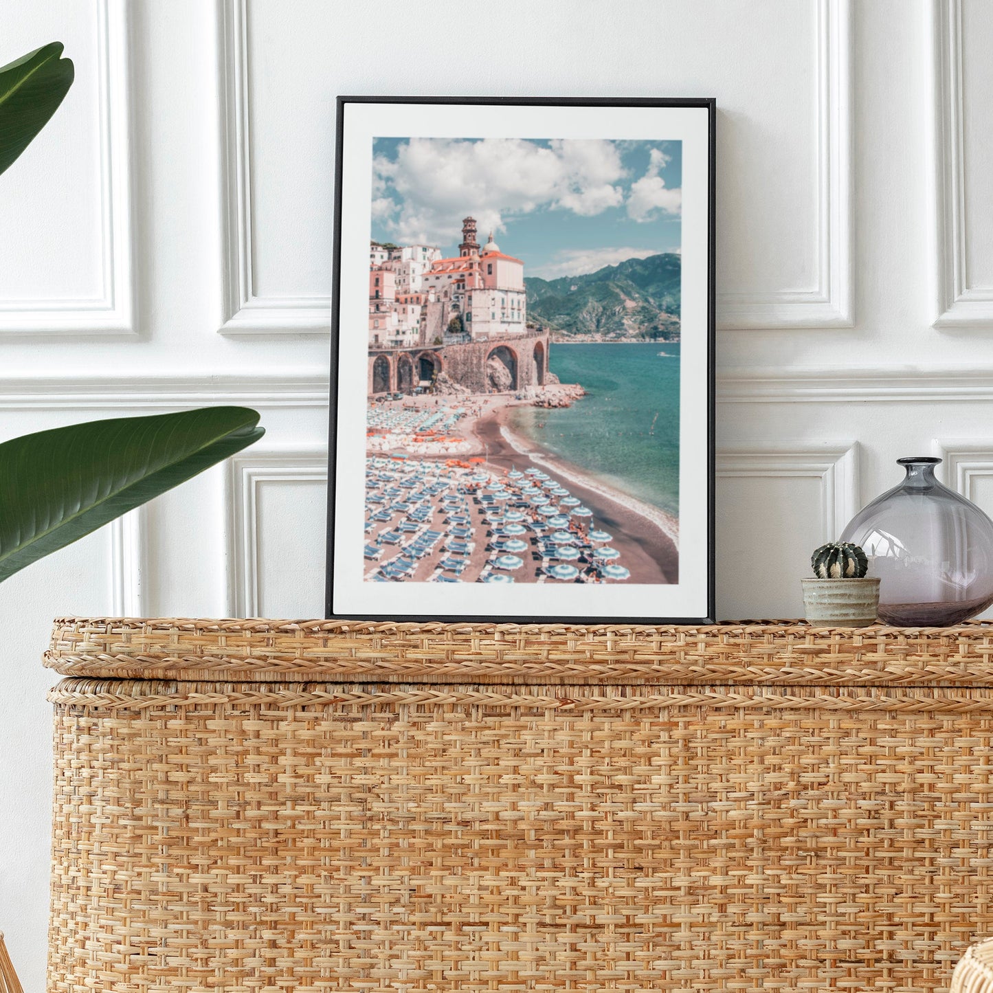 Wall art featuring the italian Riviera