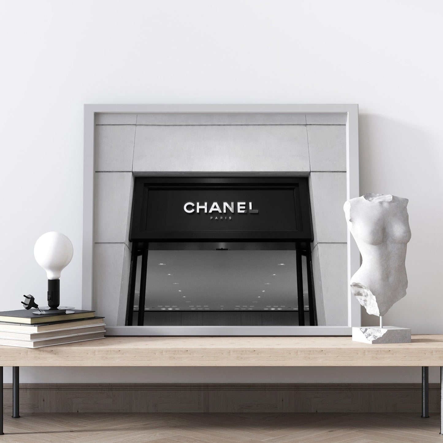 Black & White Storefront Photography Print