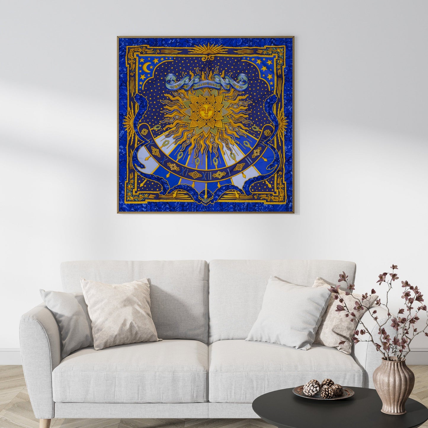 Celestial Glow Square Print