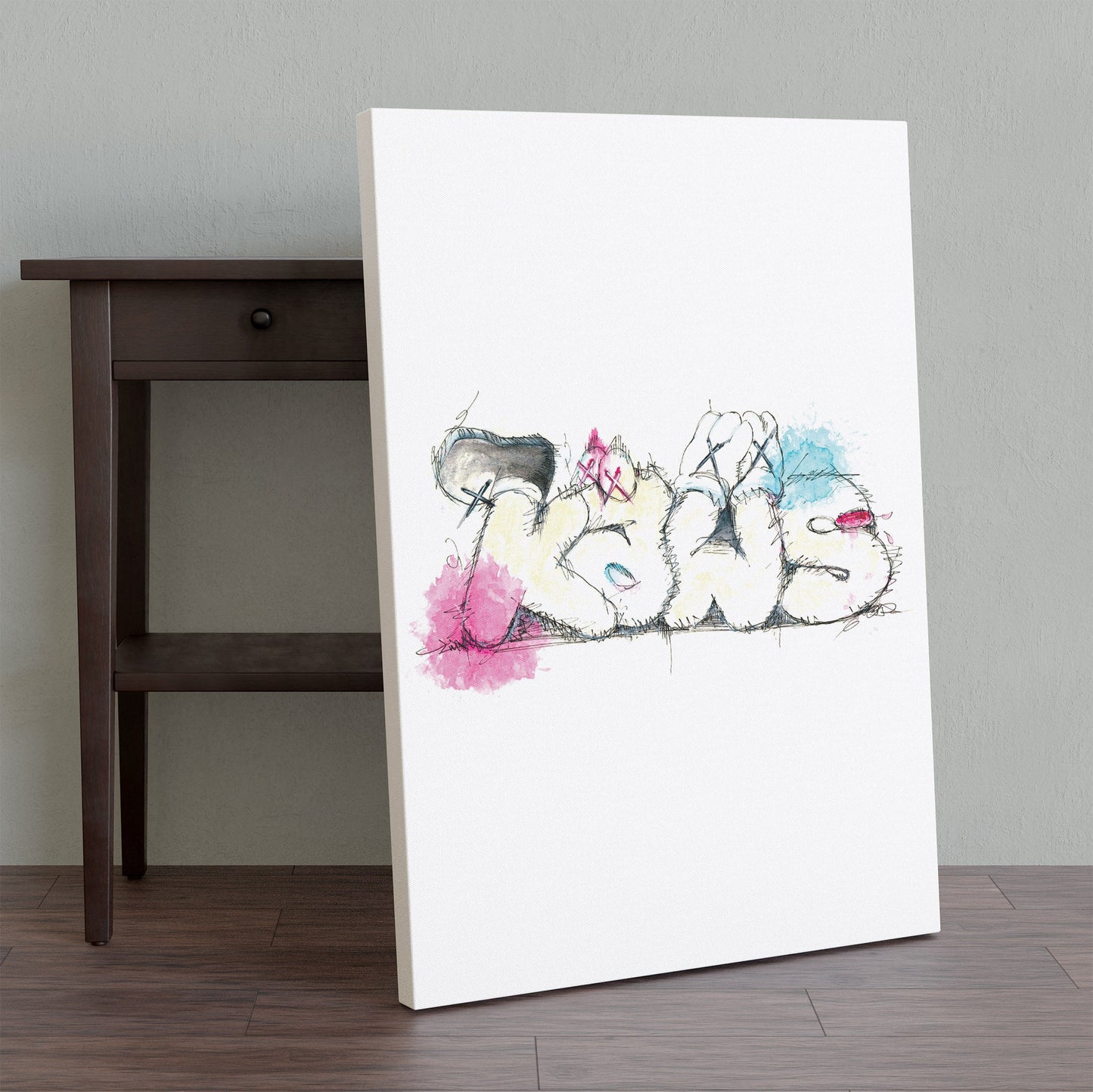 Graffiti Canvas Print