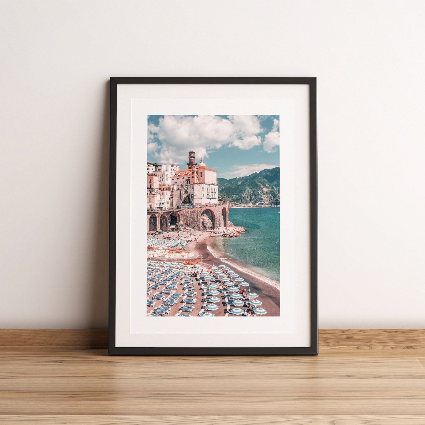 Amalfi coast wall art print