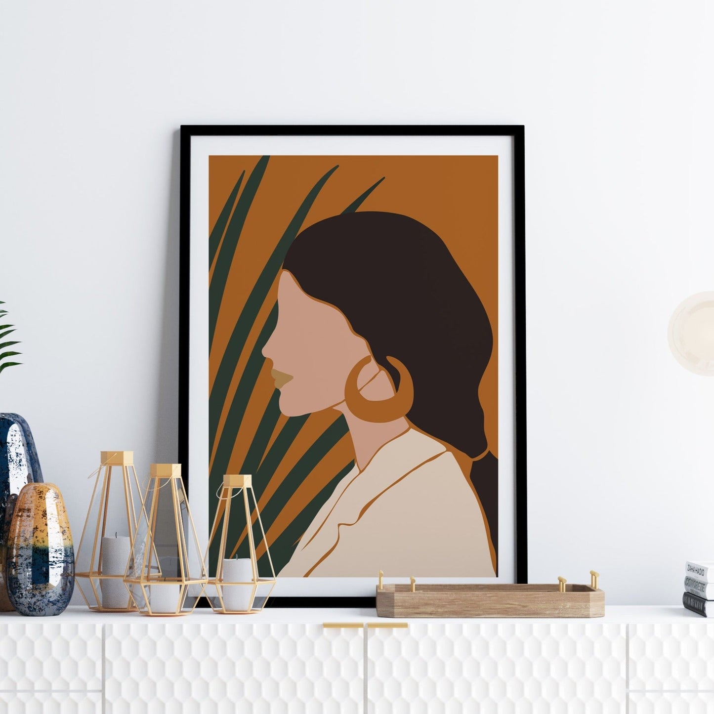Minimalist boho art print