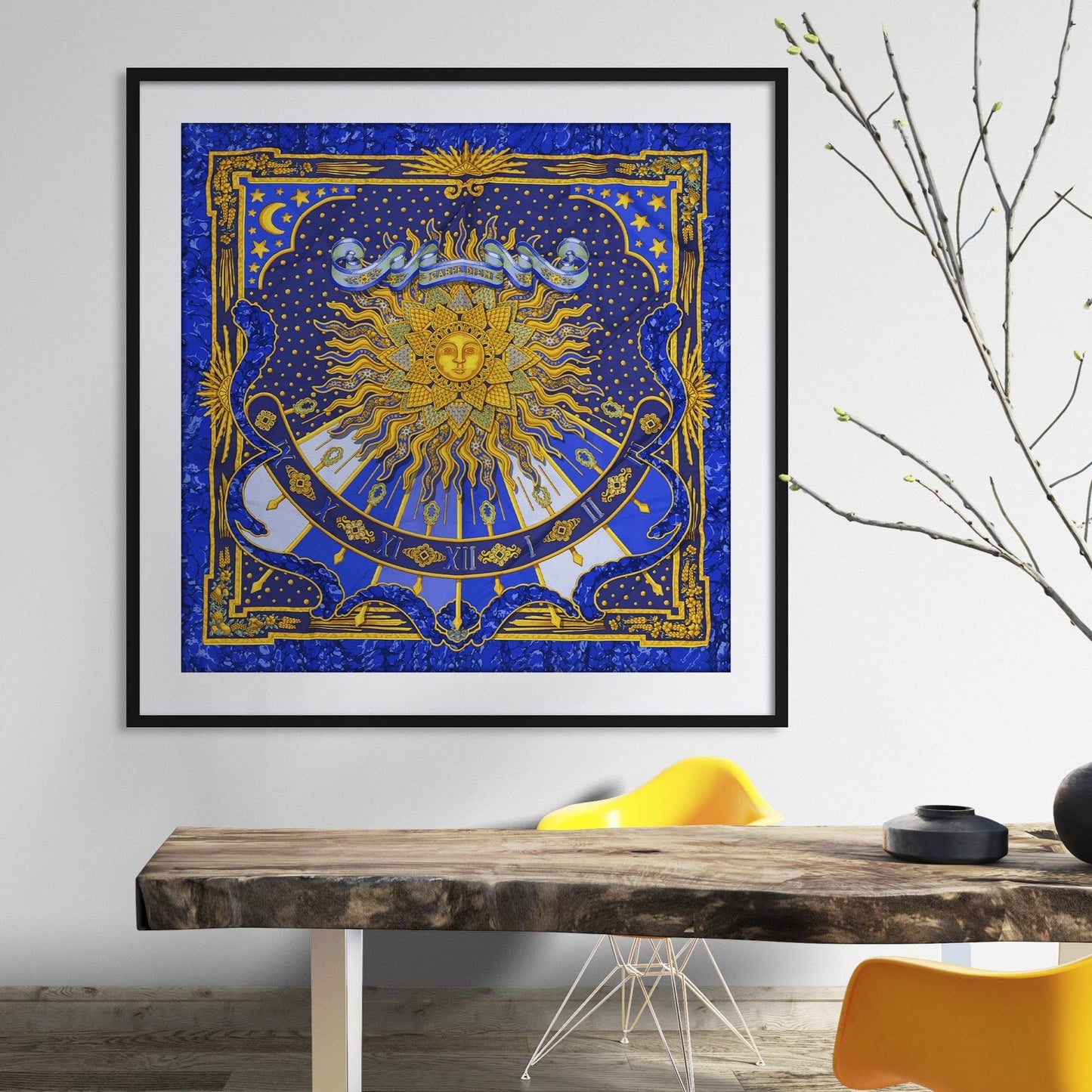Celestial Glow Square Print
