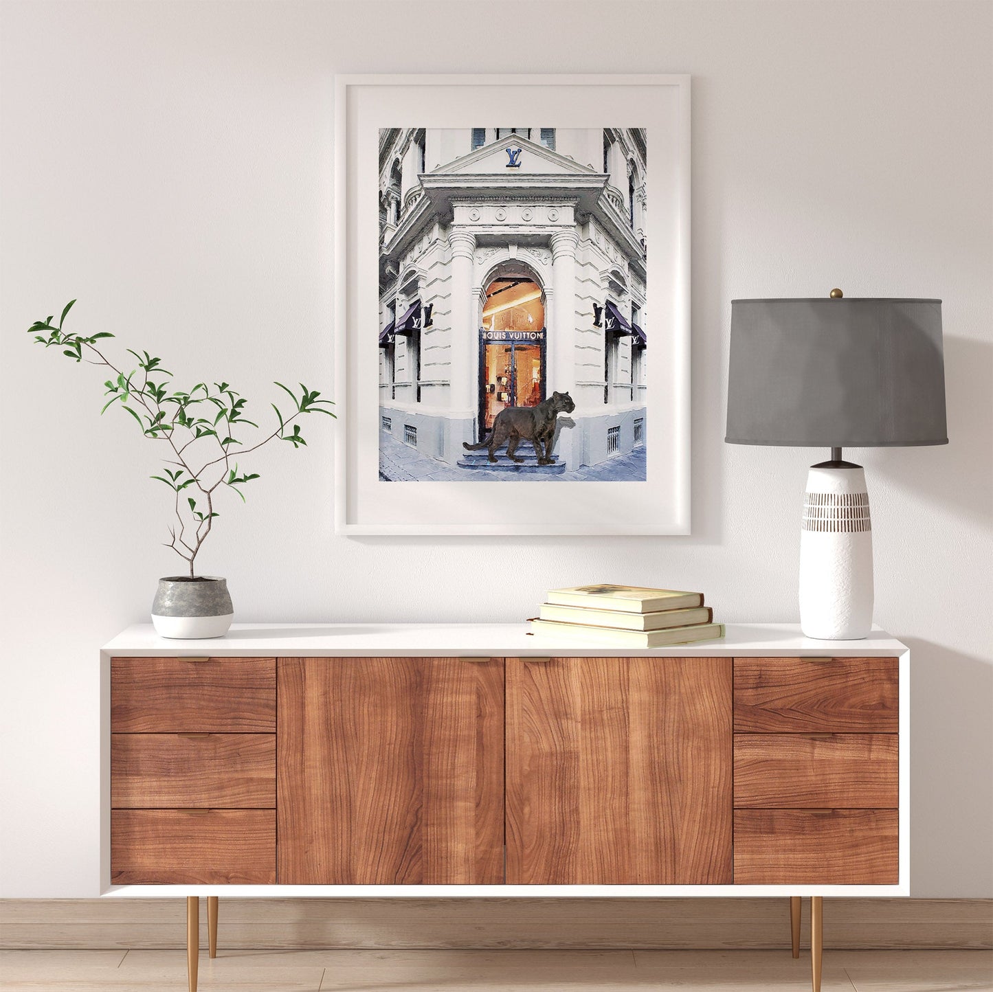 Louis Vuitton wall art