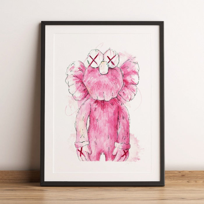 KAWS BFF print