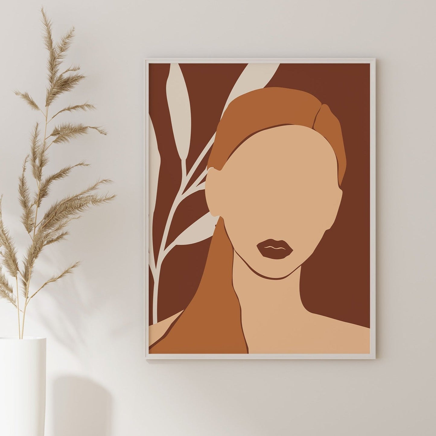 Set of 3 Boho Face Prints