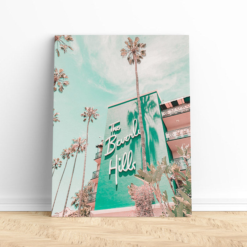 Beverly Hills Hotel Canvas Print