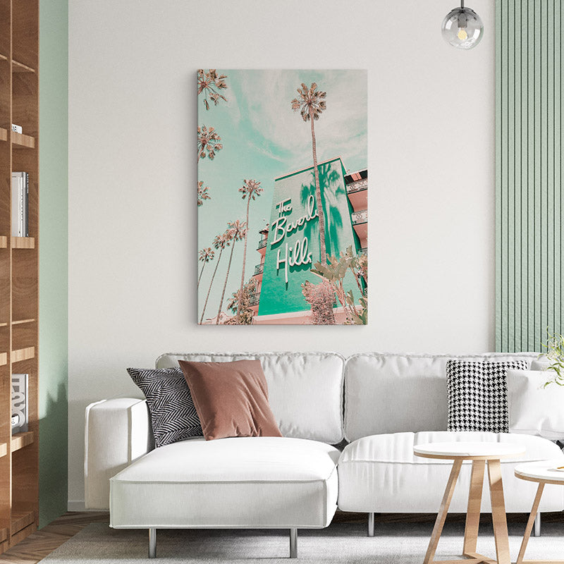 Beverly Hills Hotel Canvas Print