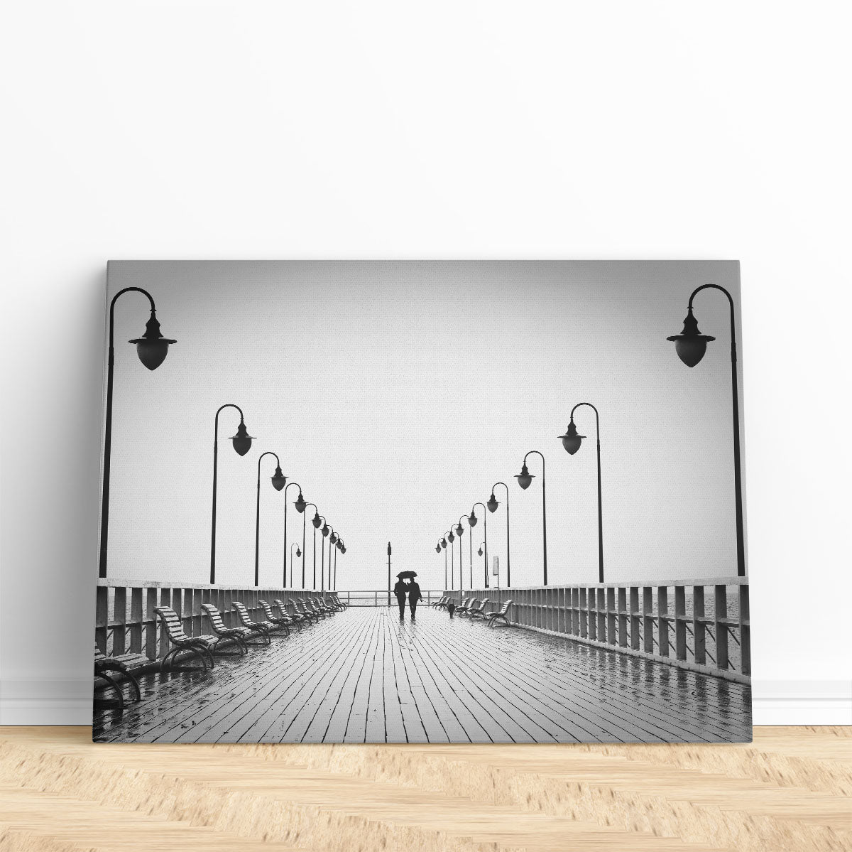 Boardwalk Stroll Canvas Print