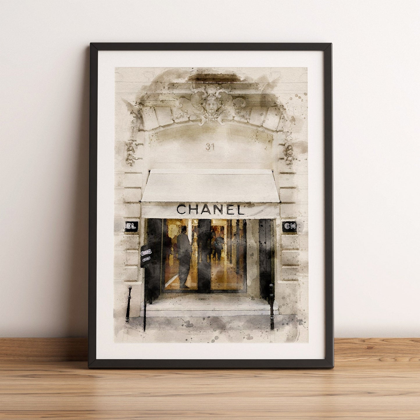 Set of 3 Watercolor Fashion Prints