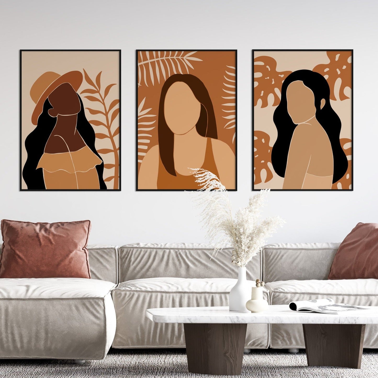 Set of 3 Girl Power Prints