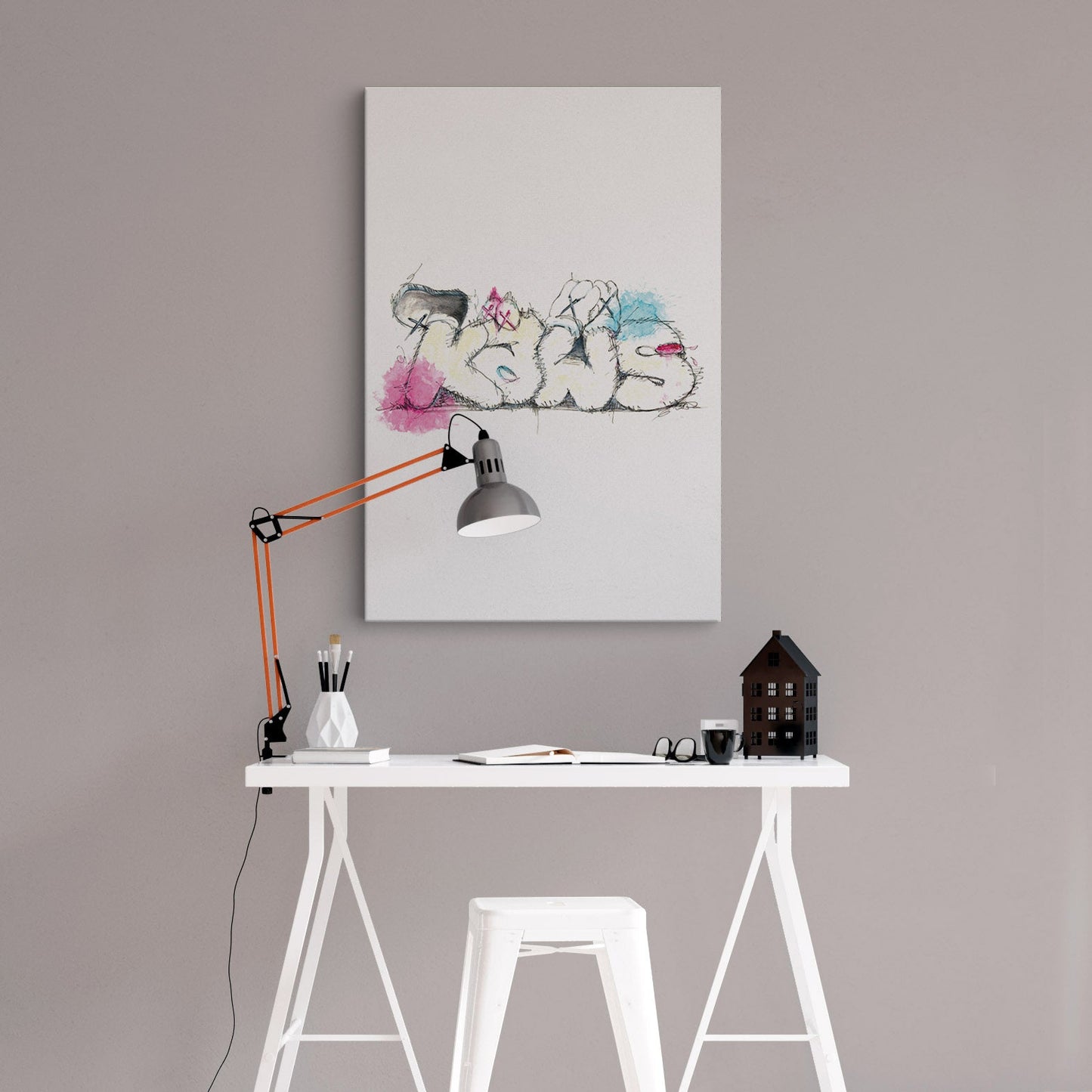 Graffiti Canvas Print