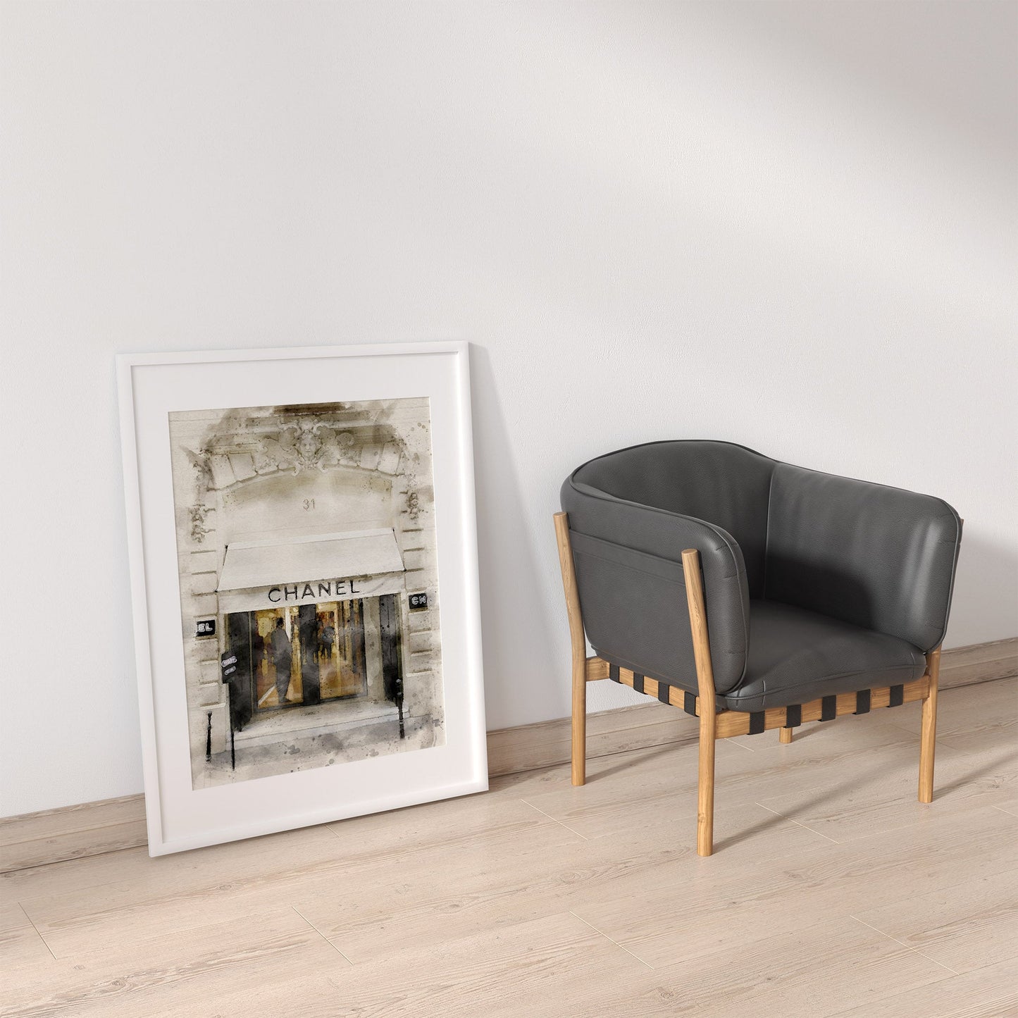 Set of 3 Watercolor Fashion Prints
