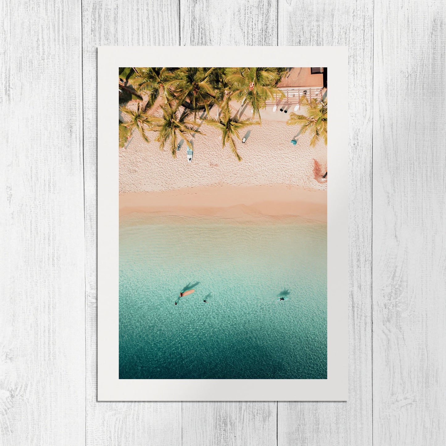 Beach photography poster