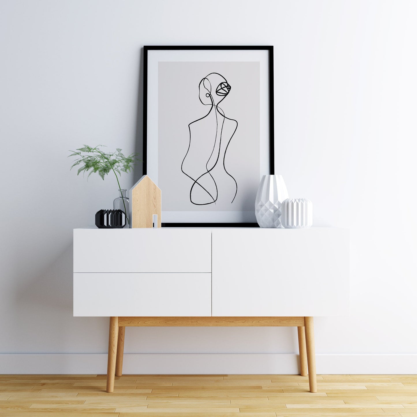 Erotic line art print