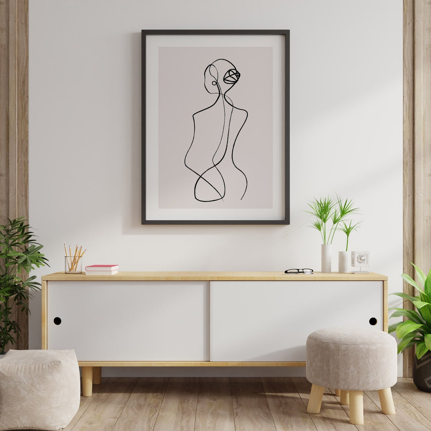 Single line artwork