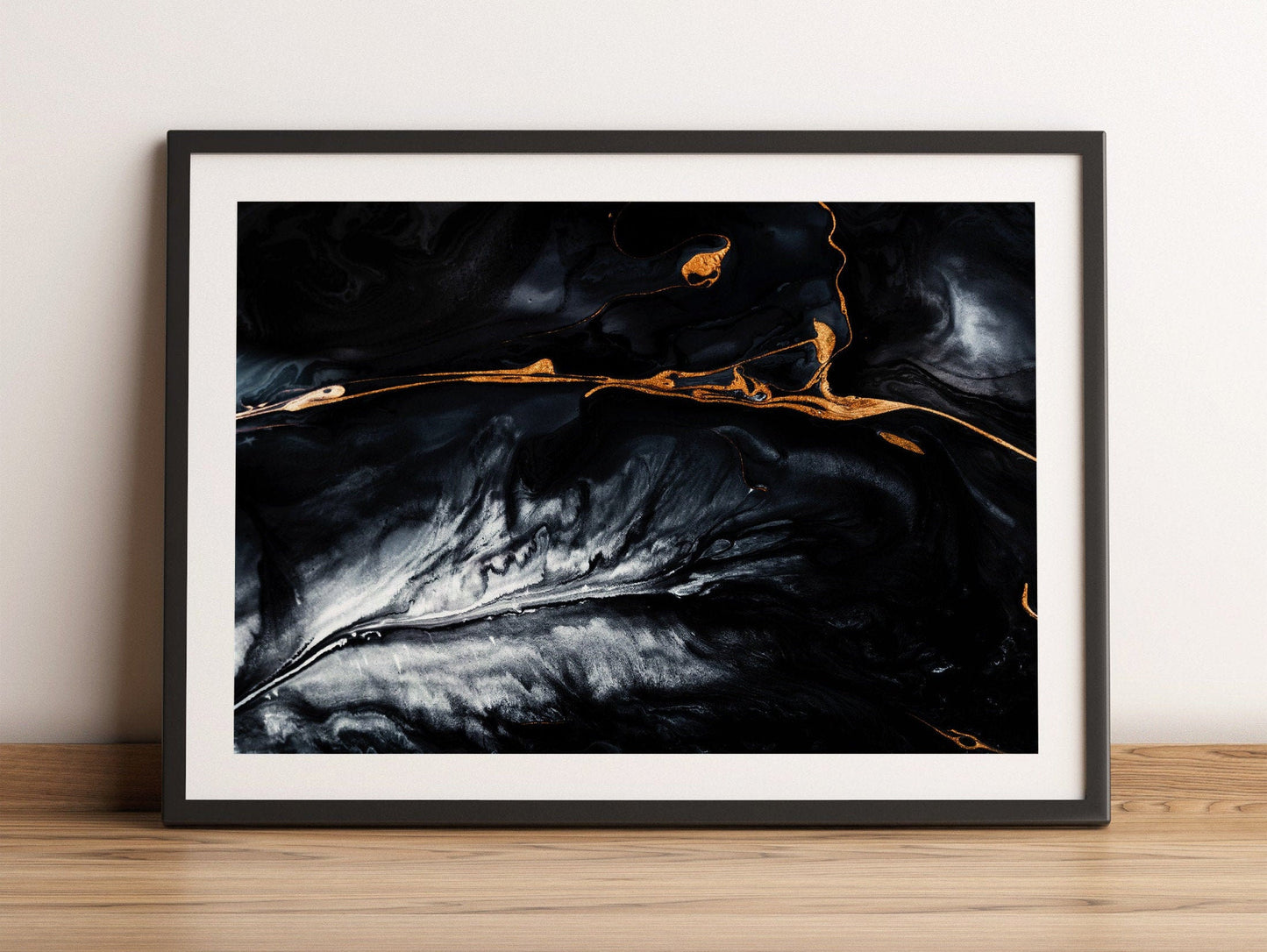 Luxury Gold Fluid Art Print