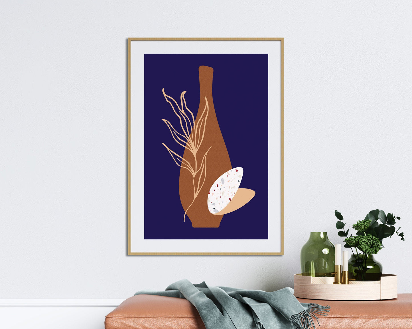 Set of 3 Terrazzo Vase Prints
