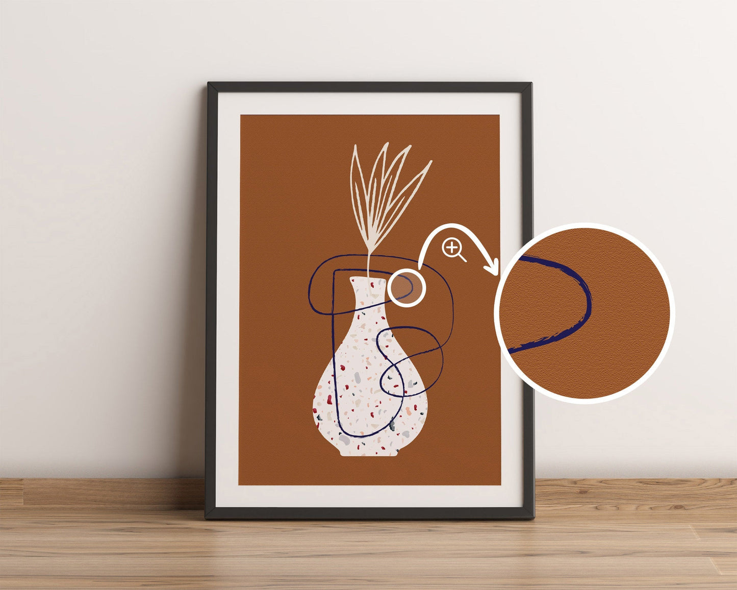 Set of 3 Terrazzo Vase Prints