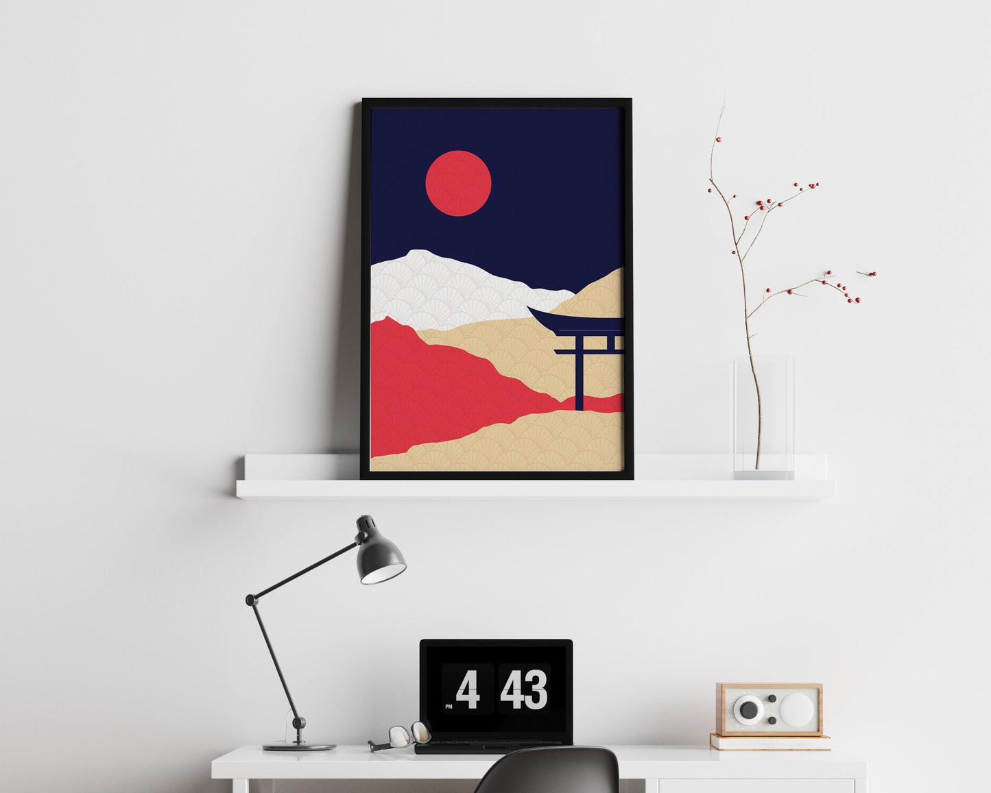 Japanese art print