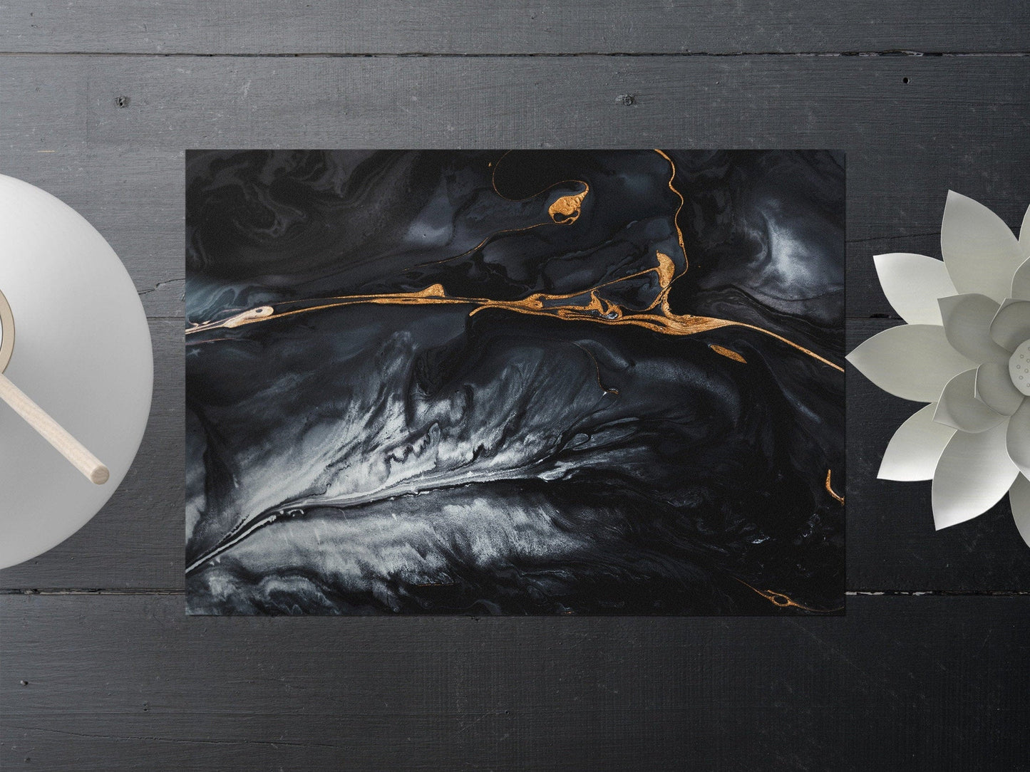 Luxury Gold Fluid Art Print