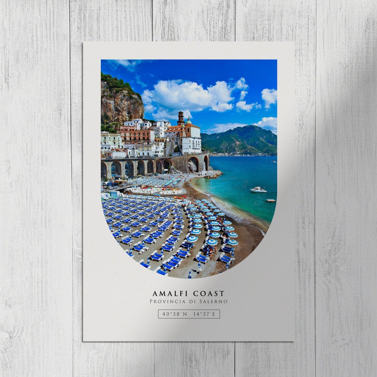 Amalfi Coast Location Print