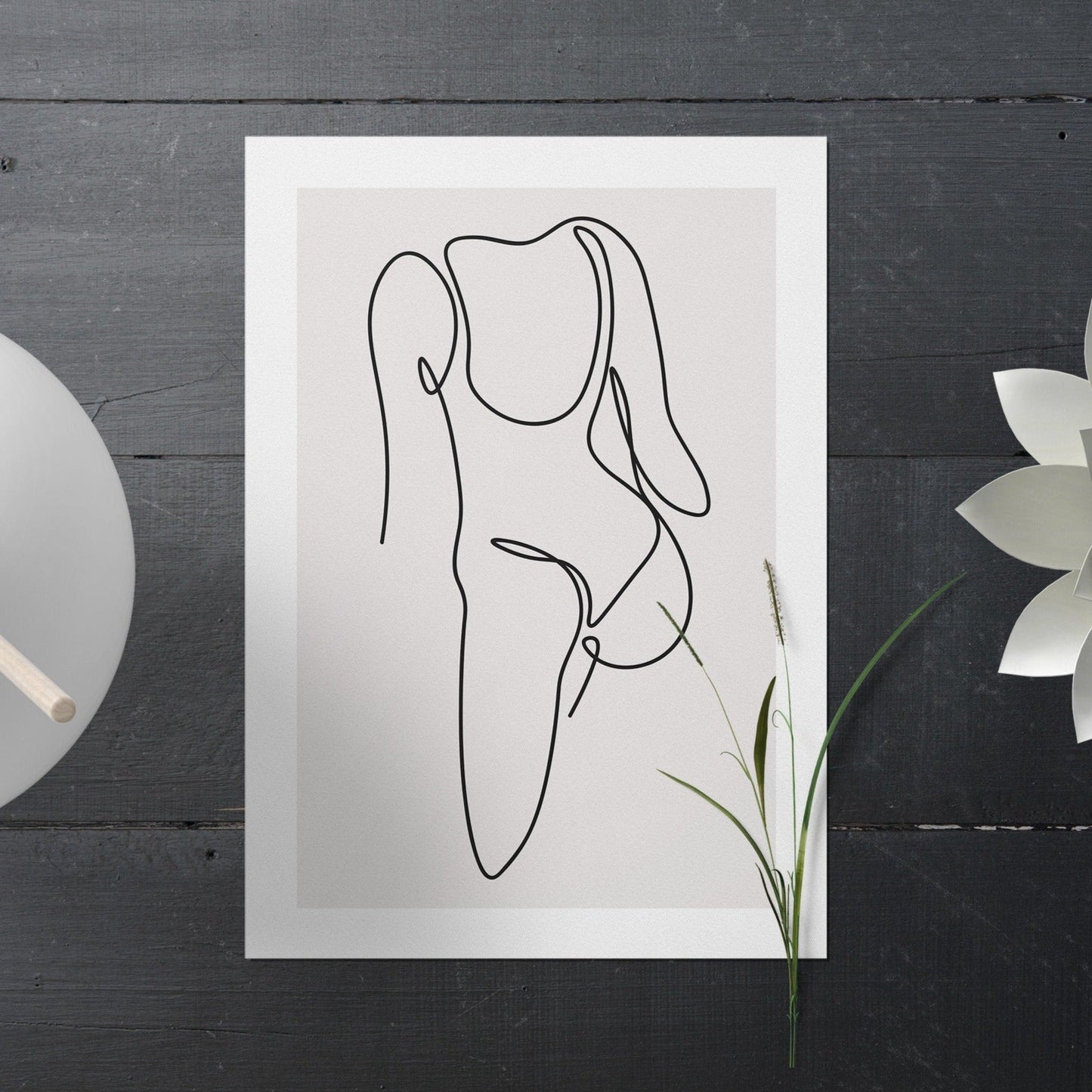 Line Art Bikini no. 2