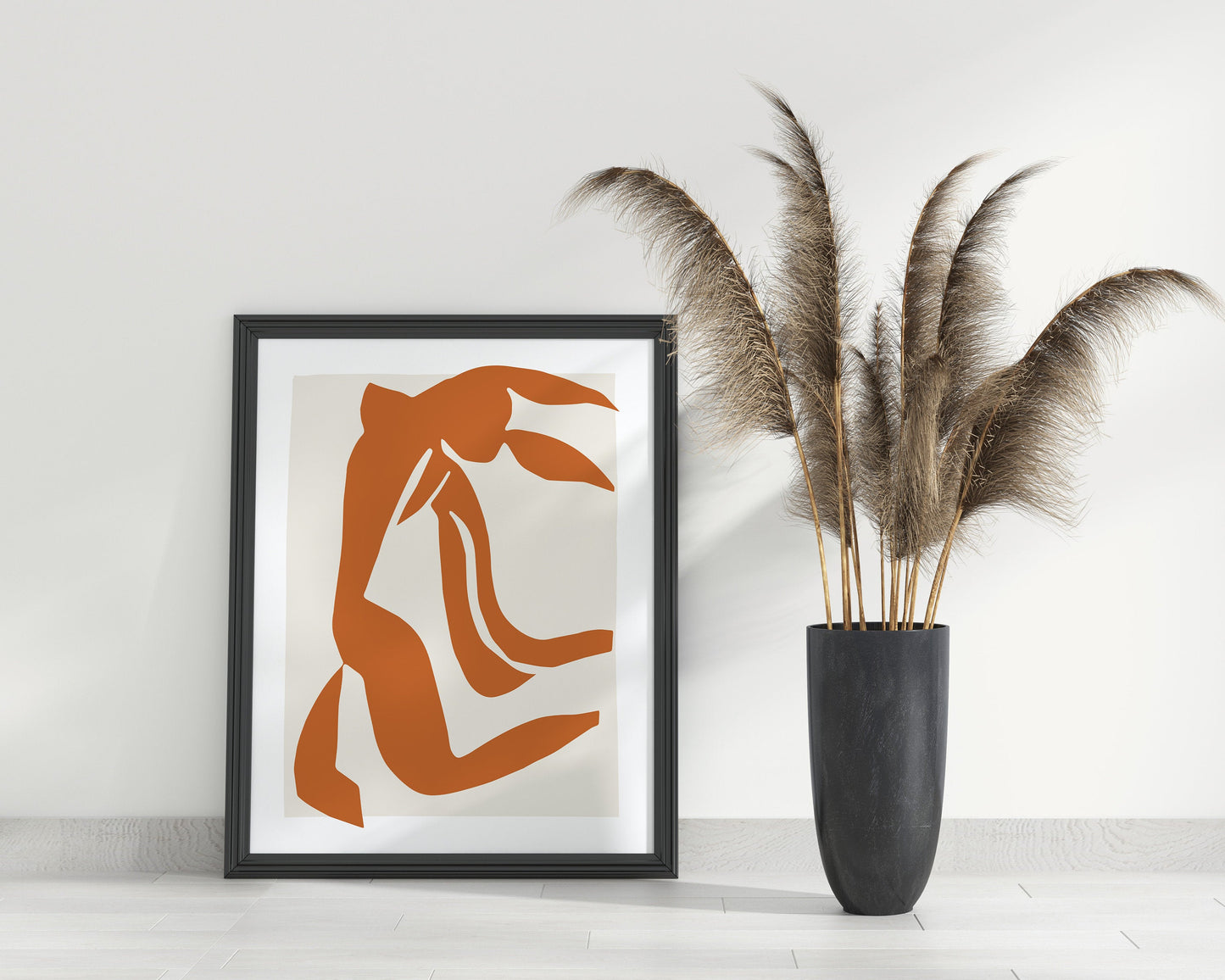 Boho Matisse Flowing Hair Print