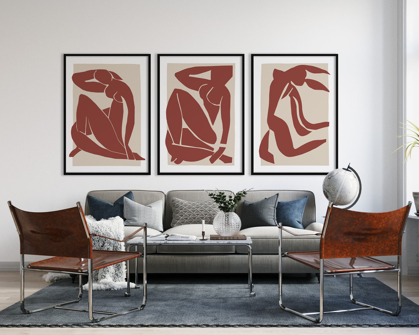 Matisse Flowing Hair Boho Print