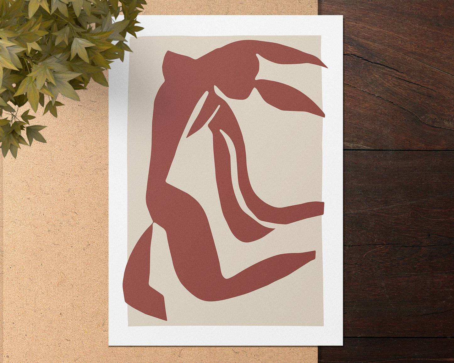 Matisse Flowing Hair Boho Print