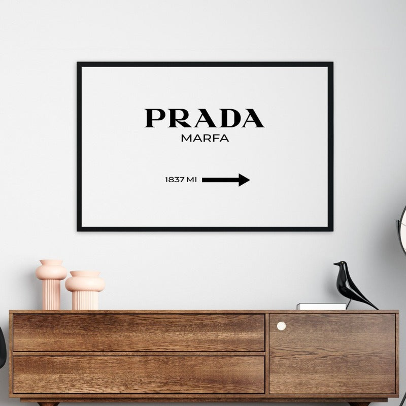 Marfa fashion print