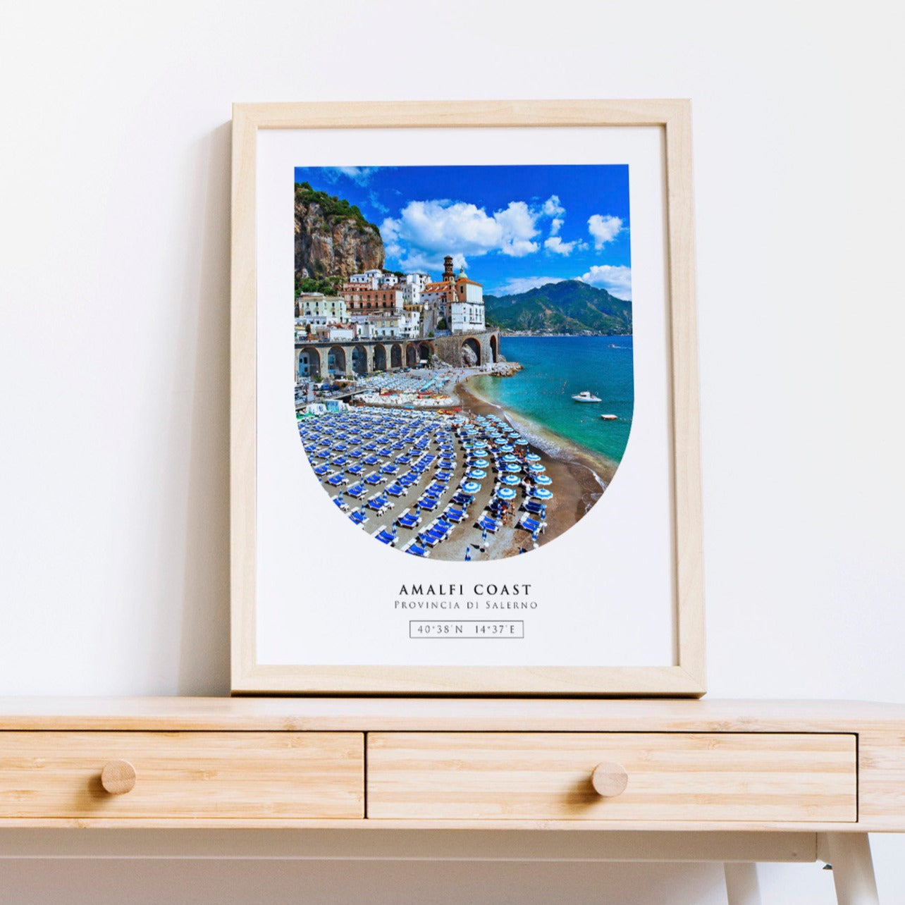 Italian Riviera photography poster