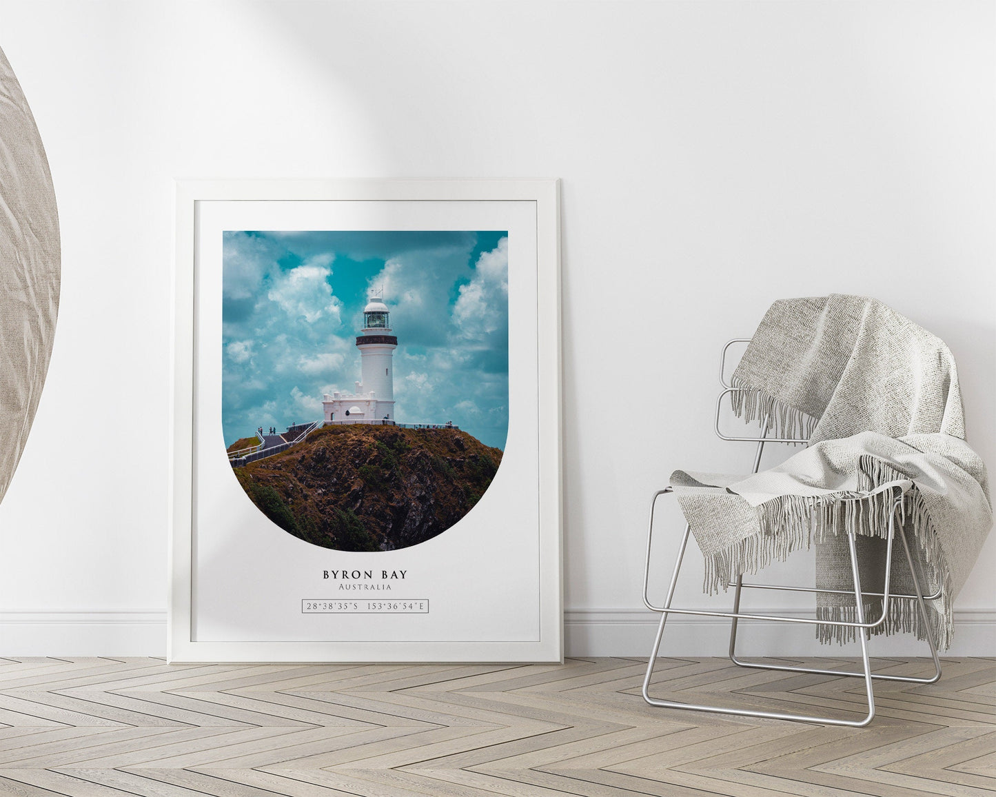 Byron Bay lighthouse photography poster