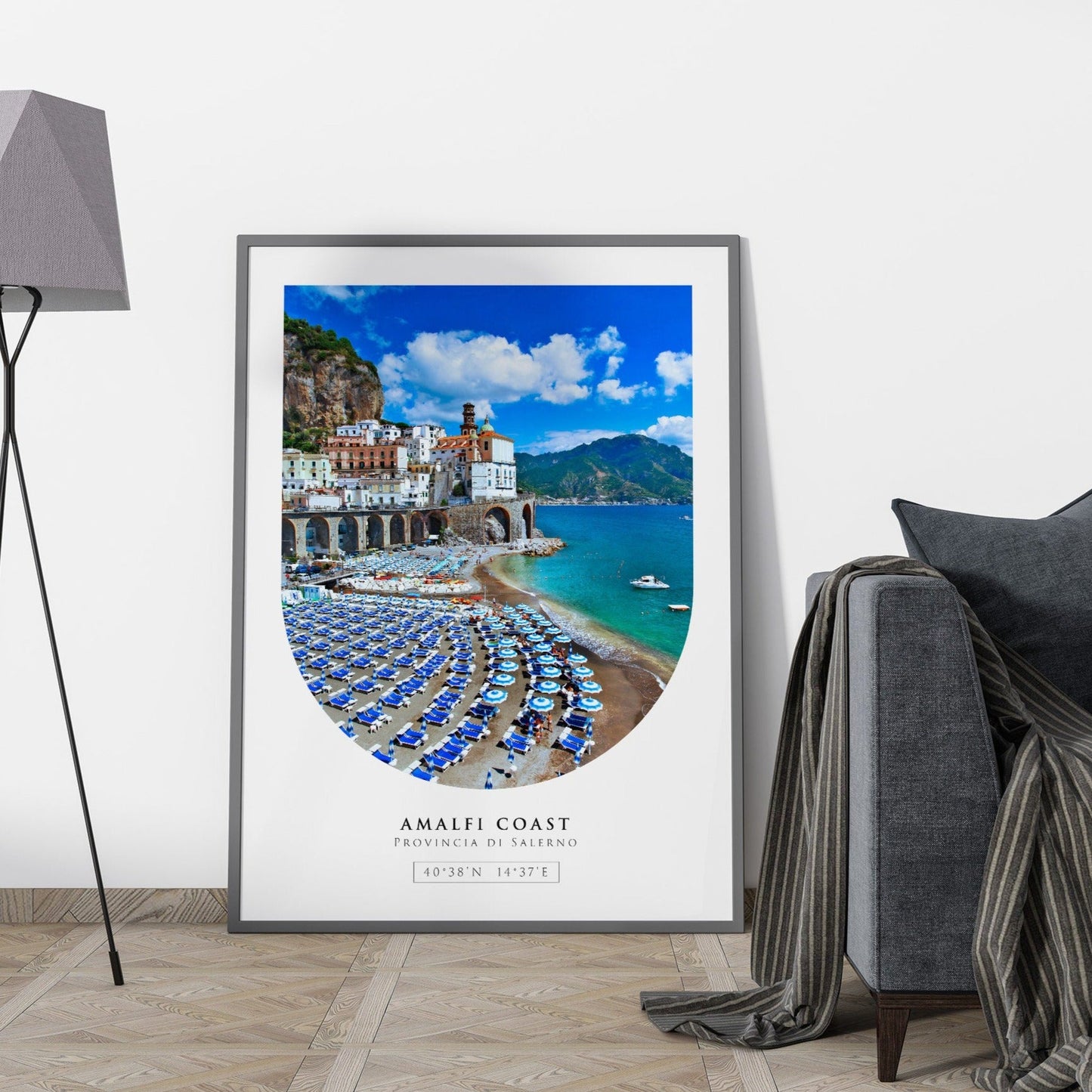 Amalfi Coast Location Print