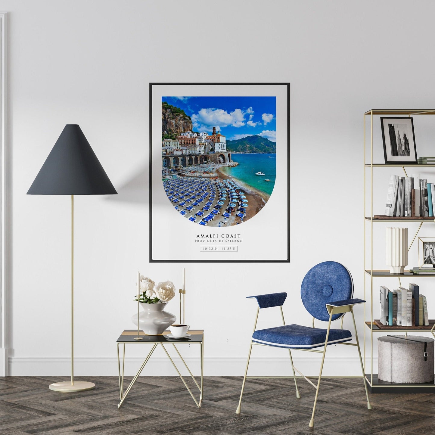 Amalfi Coast Location Print