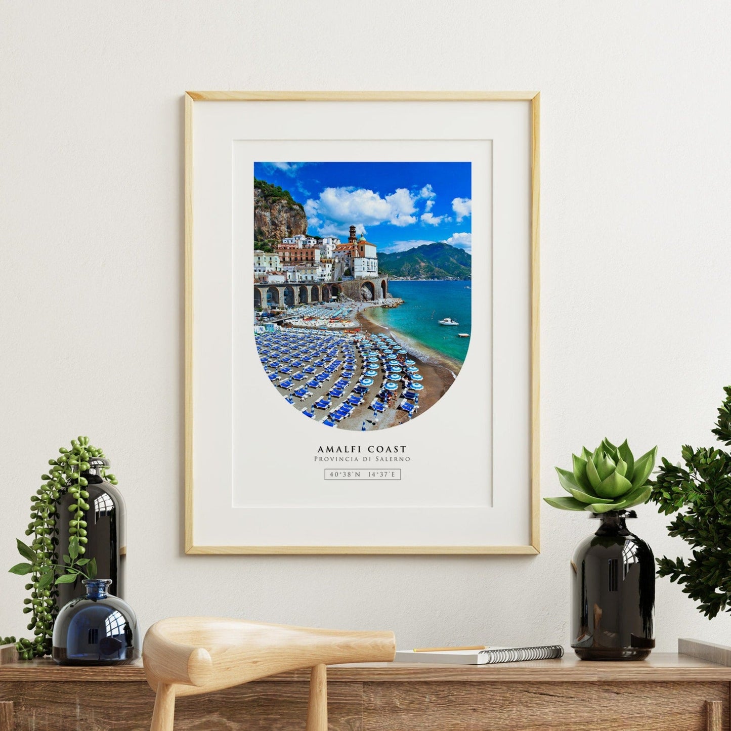 Amalfi Coast Location Print