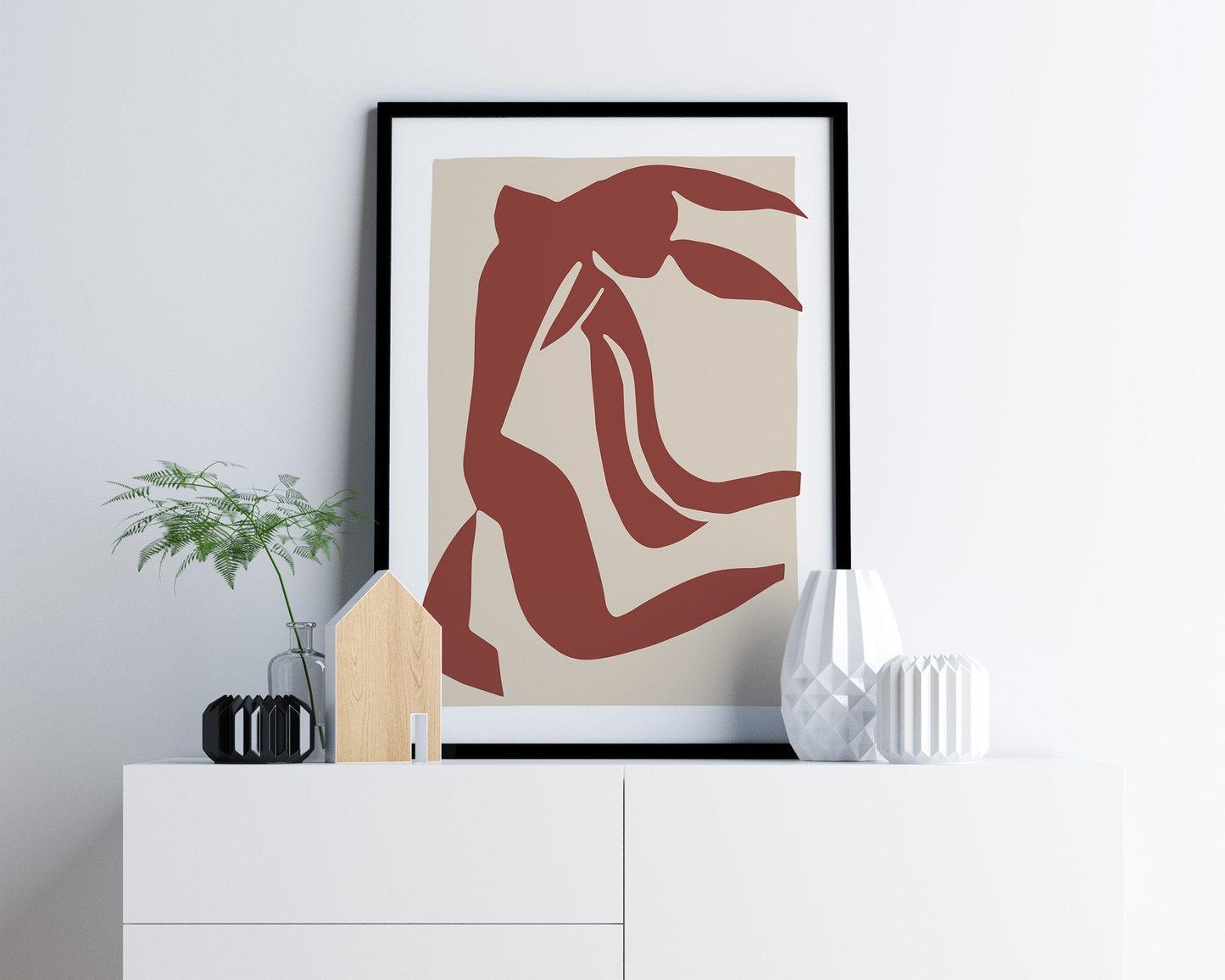 Matisse Flowing Hair Boho Print