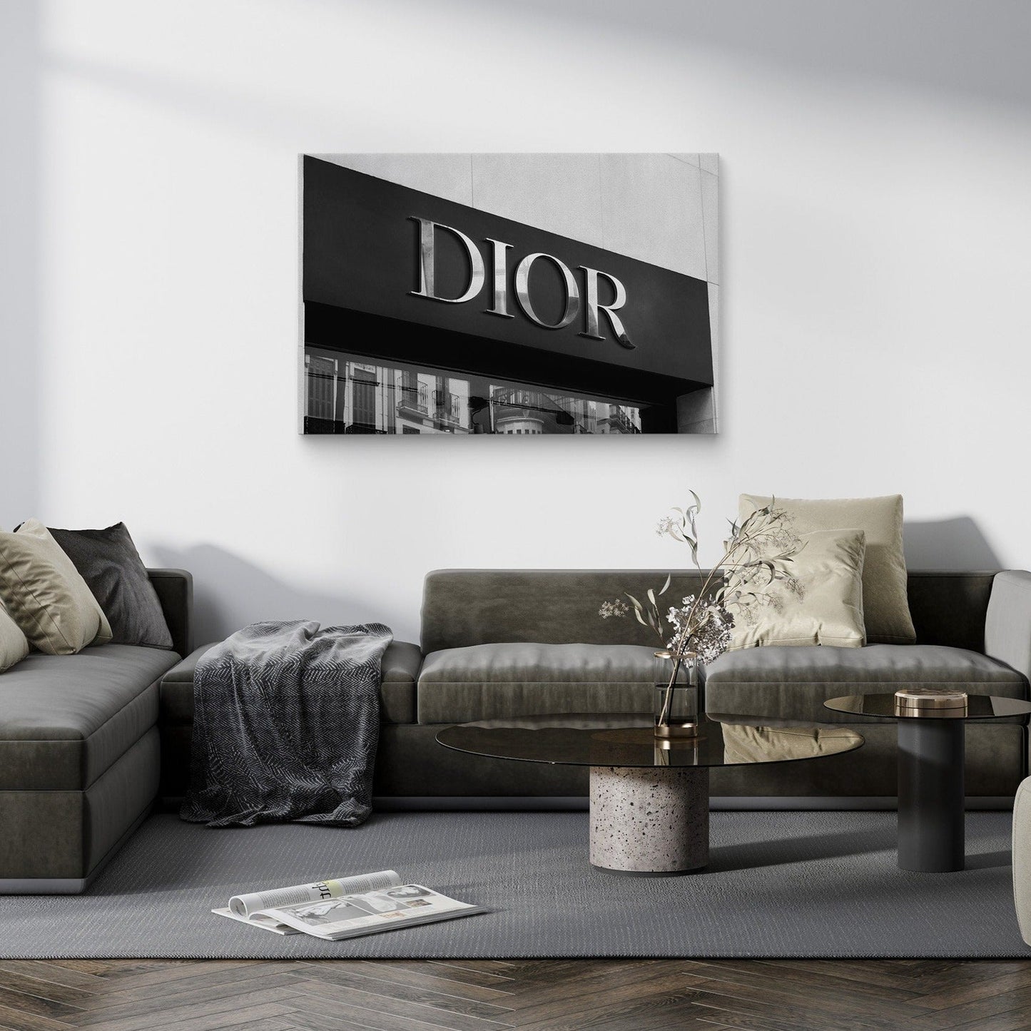Store Photography Canvas Print