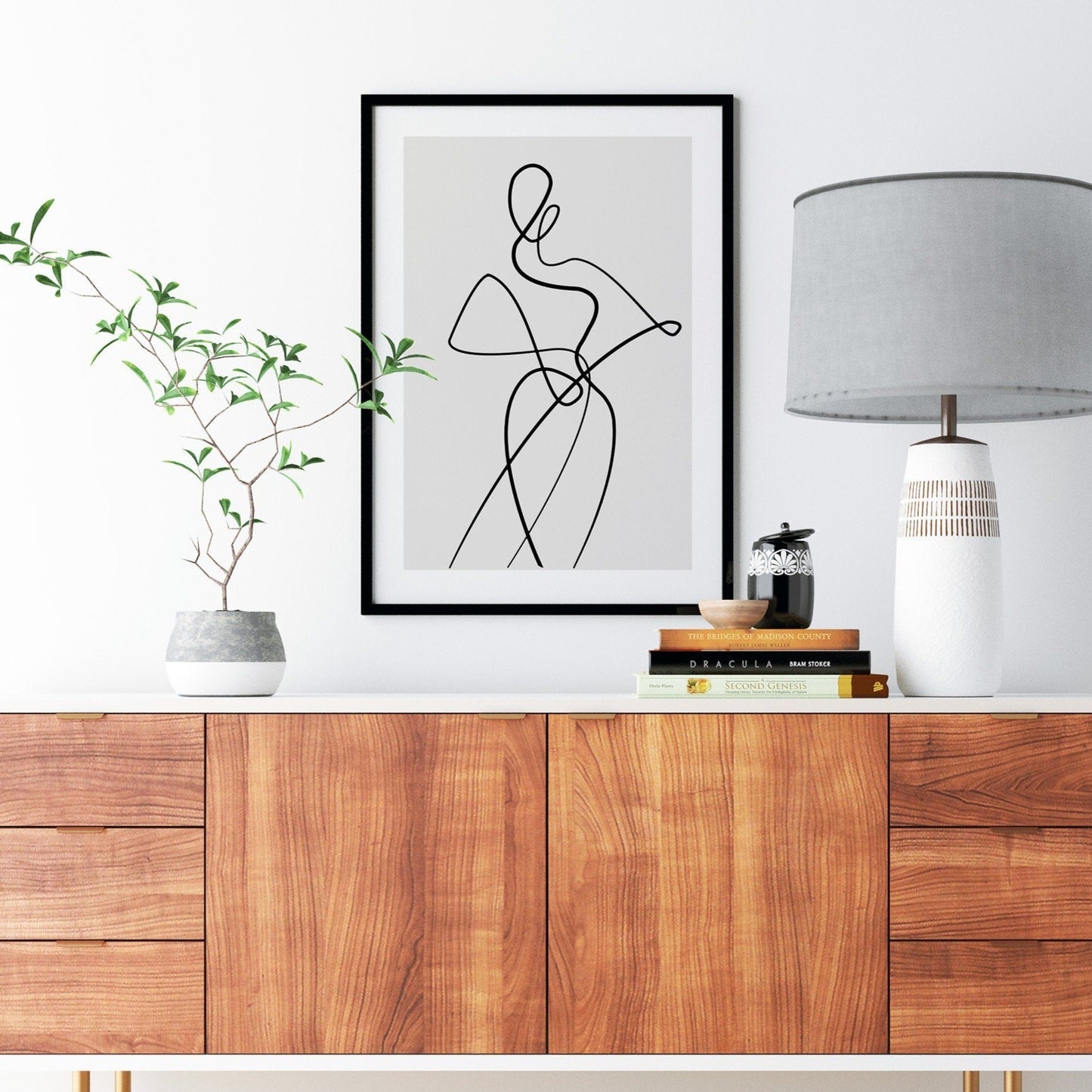erotic line art print