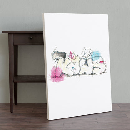 Graffiti Canvas Print