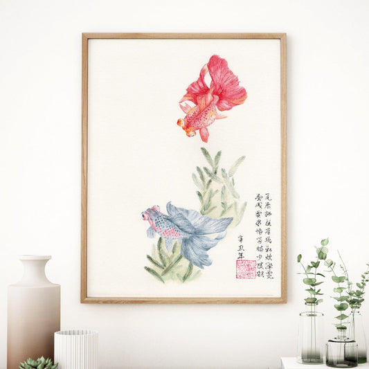 Watercolor fine art print