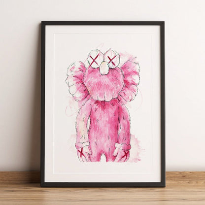 KAWS BFF print