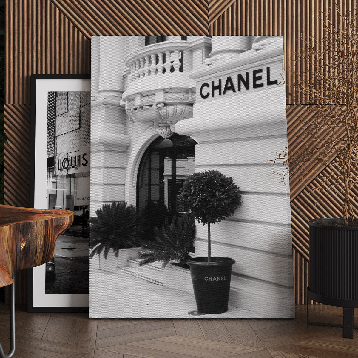 Chanel fashion canvas print