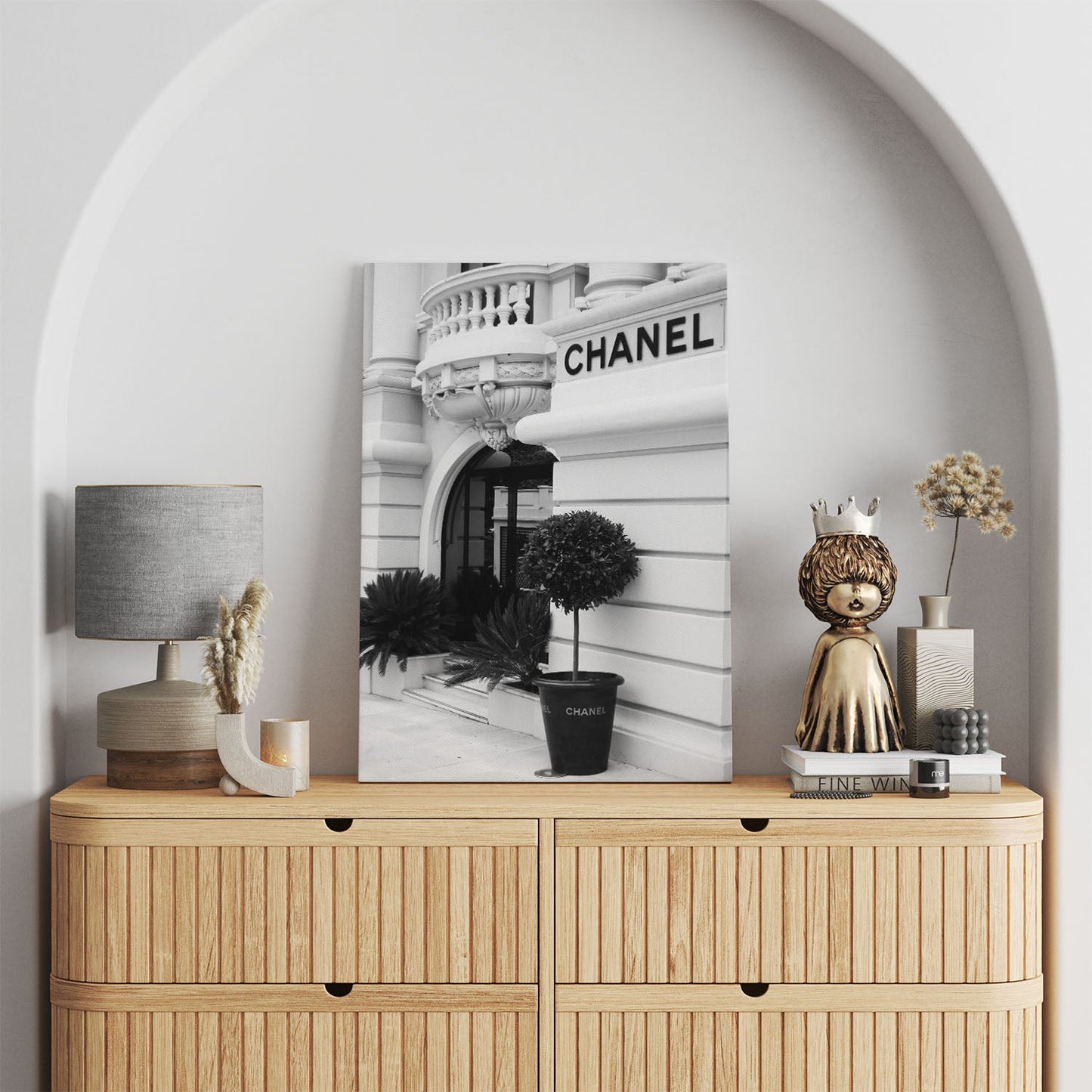 Monte Carlo Boutique Canvas Print