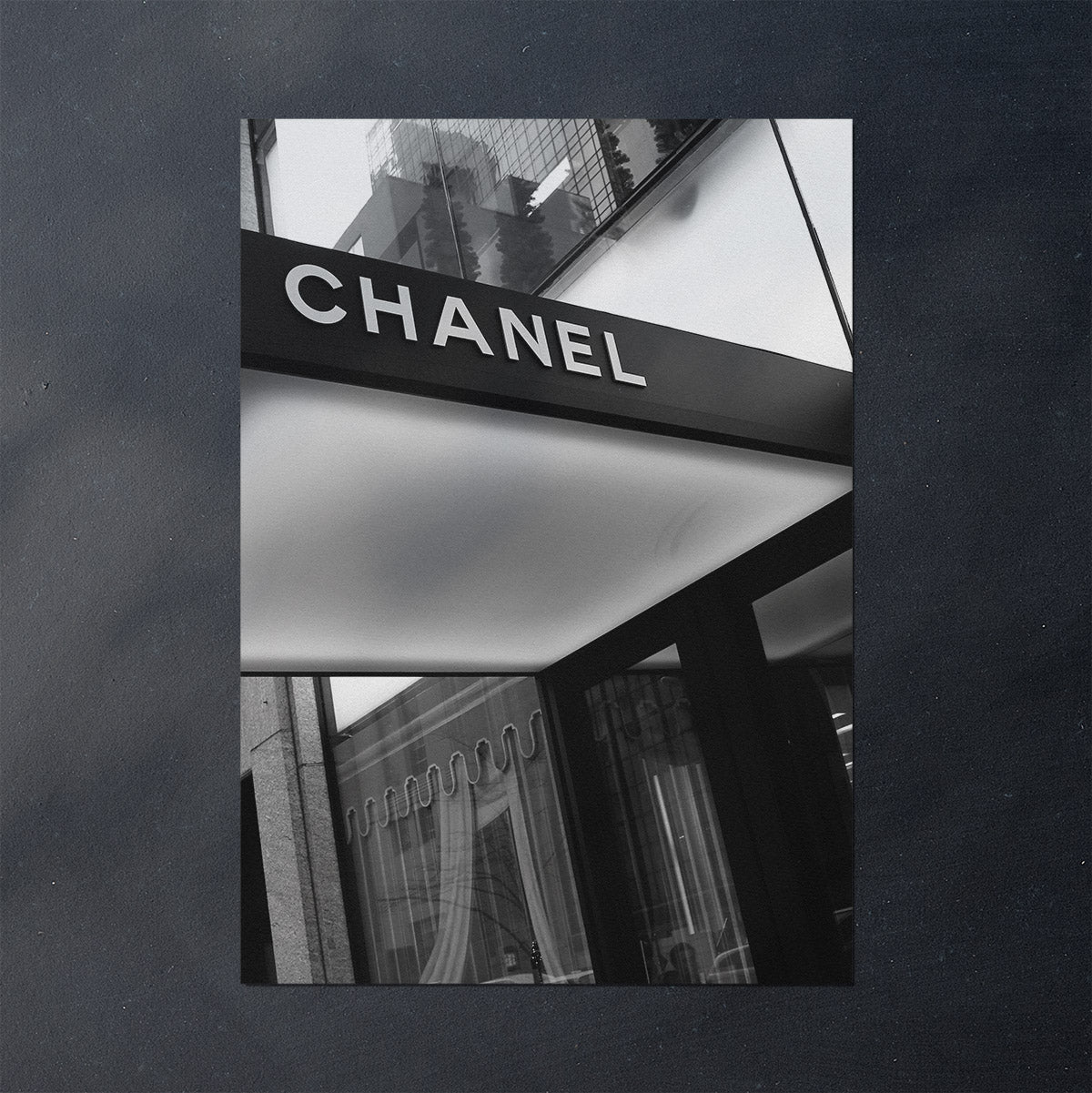 Chanel photography poster