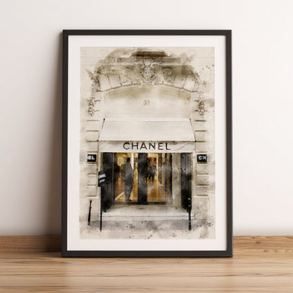 Set of 3 Watercolor Fashion Prints